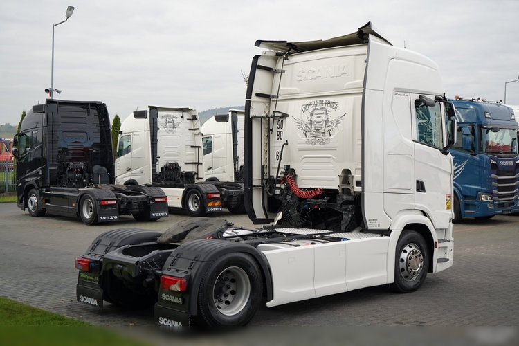 Scania S 500 / RETARDER / CAŁA NA PODUSZKACH / OPONY 100% / ALUFELGI / NAVI zdjęcie 8