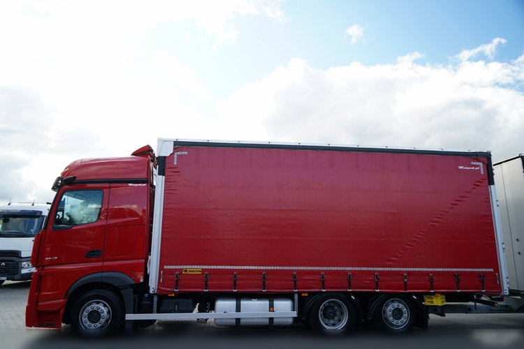 Mercedes -BENZ ACTROS 2545 / ZESTAW TANDEM 120 M3 / PRZEJAZDOWY /  6x2 / OŚ PODNOSZONA / BIG SPACE / WIELTON / 2021  zdjęcie 9
