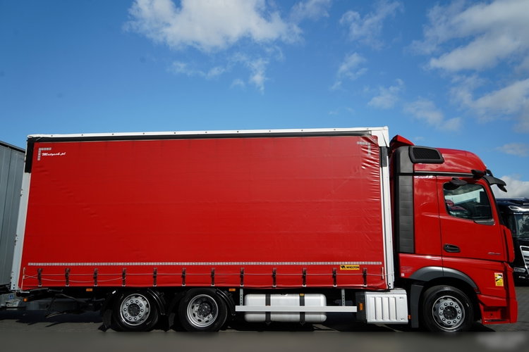 Mercedes -BENZ ACTROS 2545 / ZESTAW TANDEM 120 M3 / PRZEJAZDOWY /  6x2 / OŚ PODNOSZONA / BIG SPACE / WIELTON / 2021  zdjęcie 19