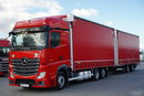 Mercedes -BENZ ACTROS 2545 / ZESTAW TANDEM 120 M3 / PRZEJAZDOWY /  6x2 / OŚ PODNOSZONA / BIG SPACE / WIELTON / 2021  zdjęcie 2