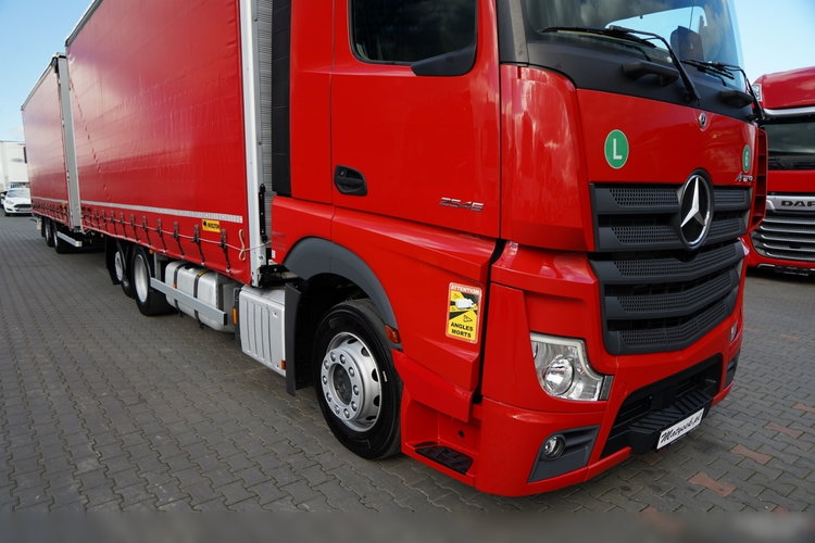 Mercedes -BENZ ACTROS 2545 / ZESTAW TANDEM 120 M3 / PRZEJAZDOWY /  6x2 / OŚ PODNOSZONA / BIG SPACE / WIELTON / 2021  zdjęcie 5