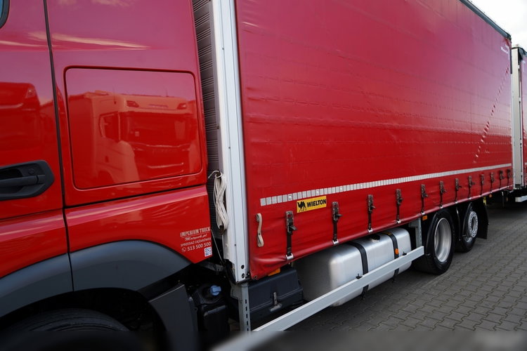 Mercedes -BENZ ACTROS 2545 / ZESTAW TANDEM 120 M3 / PRZEJAZDOWY /  6x2 / OŚ PODNOSZONA / BIG SPACE / WIELTON / 2021  zdjęcie 8