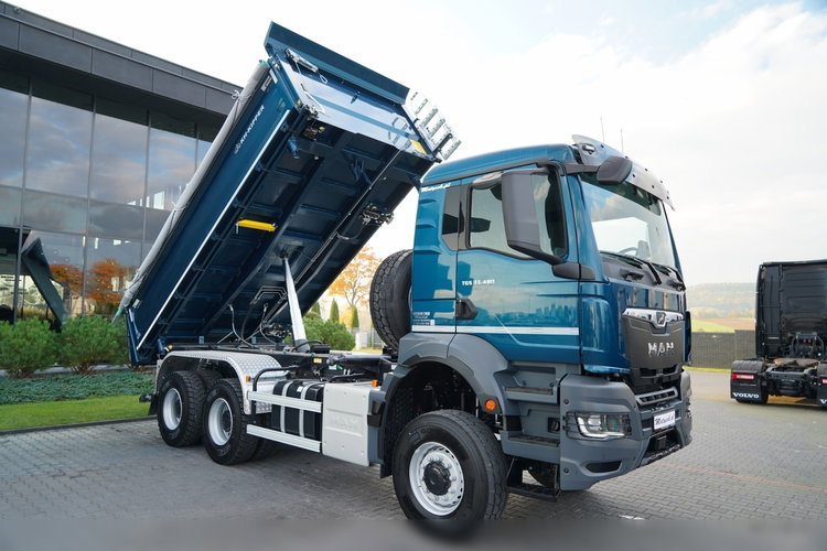 MAN TGS 33.480 / 6X6 / WYWROTKA 3 STRONNA / BORDMATIC / HYDROBURTA / KH KIPPER / AUTOMAT / FABRYCZNIE NOWY / DOSTĘPNY OD RĘKI / zdjęcie 4