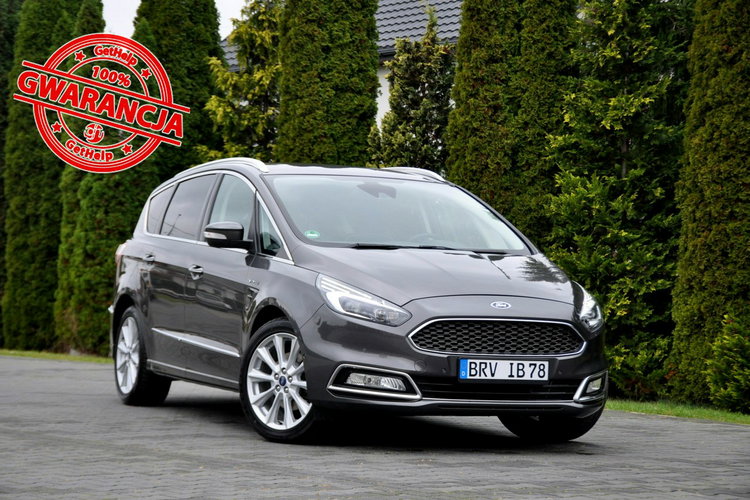Ford S-Max 2.0TDCI(180KM) Vignale Radar Full Led Navi Kamera Skóry Alu19"ASO zdjęcie 1