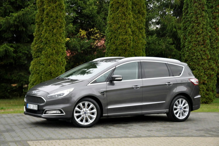 Ford S-Max 2.0TDCI(180KM) Vignale Radar Full Led Navi Kamera Skóry Alu19"ASO zdjęcie 11