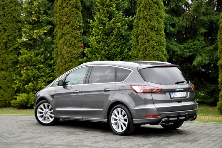 Ford S-Max 2.0TDCI(180KM) Vignale Radar Full Led Navi Kamera Skóry Alu19"ASO zdjęcie 14