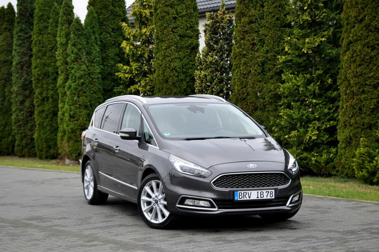Ford S-Max 2.0TDCI(180KM) Vignale Radar Full Led Navi Kamera Skóry Alu19"ASO zdjęcie 2