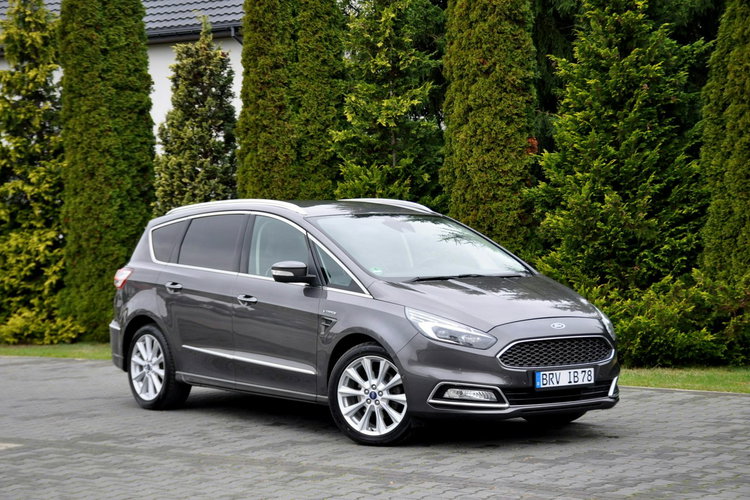 Ford S-Max 2.0TDCI(180KM) Vignale Radar Full Led Navi Kamera Skóry Alu19"ASO zdjęcie 3