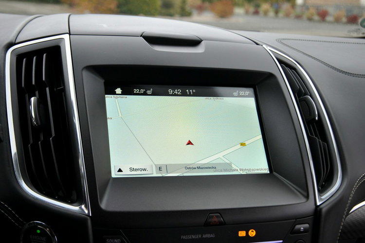 Ford S-Max 2.0TDCI(180KM) Vignale Radar Full Led Navi Kamera Skóry Alu19"ASO zdjęcie 32