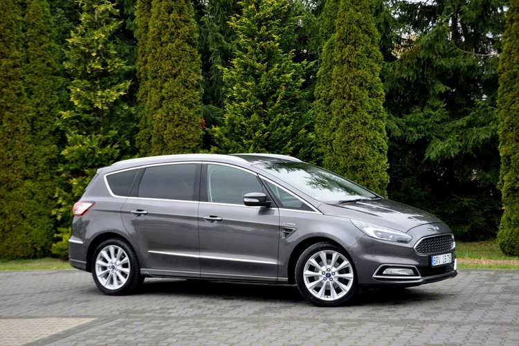 Ford S-Max 2.0TDCI(180KM) Vignale Radar Full Led Navi Kamera Skóry Alu19"ASO zdjęcie 4
