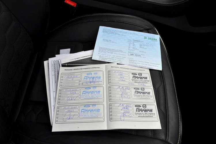 Ford S-Max 2.0TDCI(180KM) Vignale Radar Full Led Navi Kamera Skóry Alu19"ASO zdjęcie 40