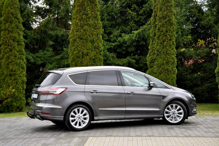 Ford S-Max 2.0TDCI(180KM) Vignale Radar Full Led Navi Kamera Skóry Alu19"ASO zdjęcie 5