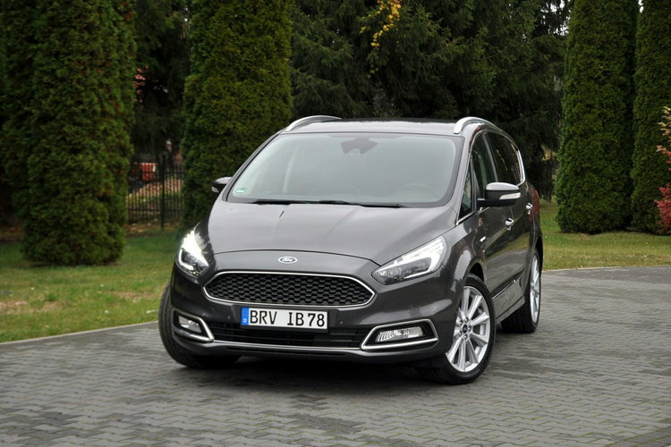 Ford S-Max 2.0TDCI(180KM) Vignale Radar Full Led Navi Kamera Skóry Alu19"ASO zdjęcie 8