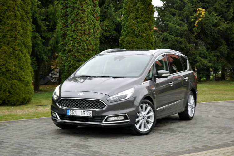 Ford S-Max 2.0TDCI(180KM) Vignale Radar Full Led Navi Kamera Skóry Alu19"ASO zdjęcie 9