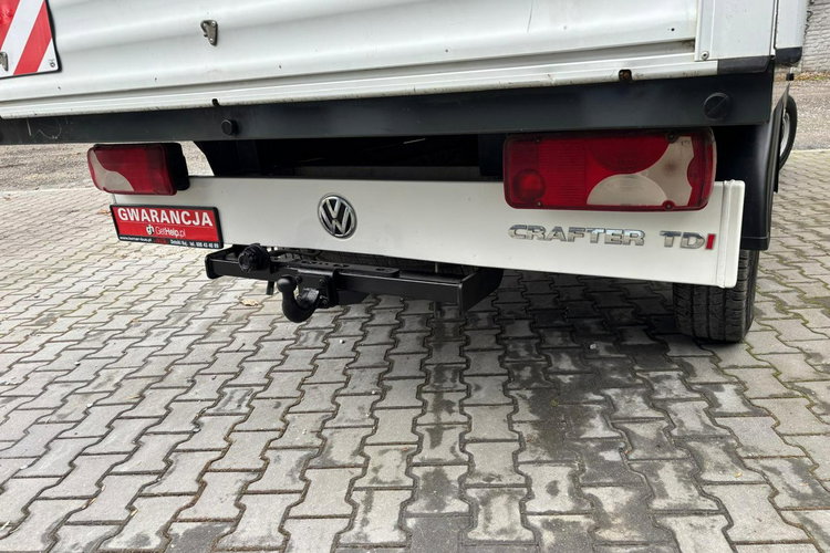 Volkswagen Crafter 2.0 140KM 2014 Skrzynia Hak Brygadówka 7 osobowy zdjęcie 5