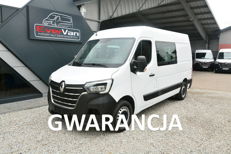Renault Master średniak 7 osobowy brygadówka doka pełna opcja zdjęcie 1