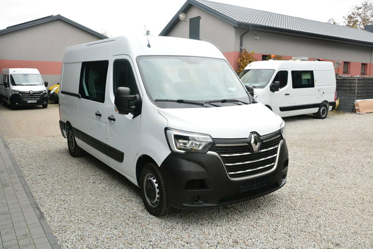Renault Master średniak 7 osobowy brygadówka doka pełna opcja zdjęcie 2