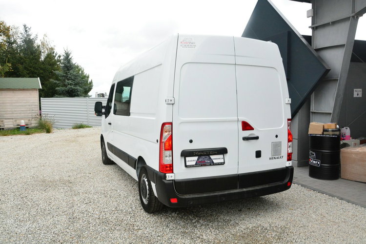 Renault Master średniak 7 osobowy brygadówka doka pełna opcja zdjęcie 3