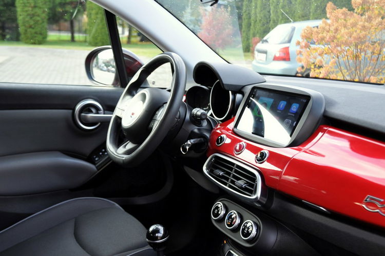 Fiat 500x 1.6i(110KM) Kolorowa Navi Parktronik Welur Chrom Reling I Wł Alu17"ASO zdjęcie 19