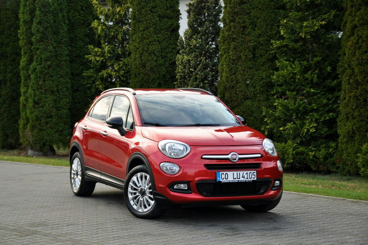 Fiat 500x 1.6i(110KM) Kolorowa Navi Parktronik Welur Chrom Reling I Wł Alu17"ASO zdjęcie 2