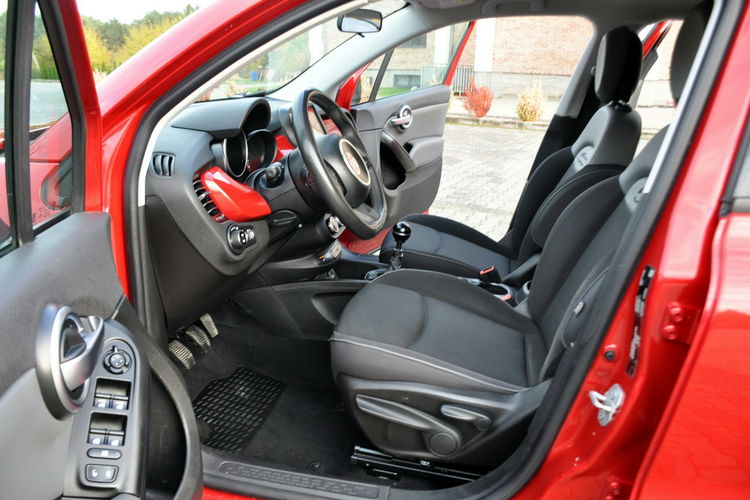 Fiat 500x 1.6i(110KM) Kolorowa Navi Parktronik Welur Chrom Reling I Wł Alu17"ASO zdjęcie 22