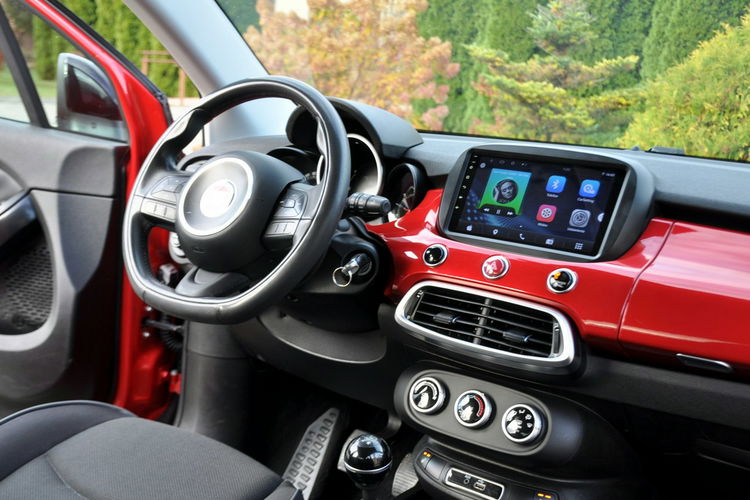 Fiat 500x 1.6i(110KM) Kolorowa Navi Parktronik Welur Chrom Reling I Wł Alu17"ASO zdjęcie 26