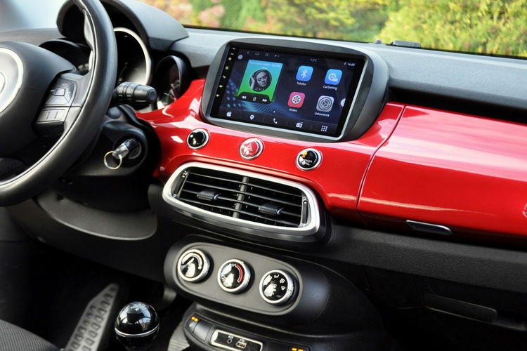 Fiat 500x 1.6i(110KM) Kolorowa Navi Parktronik Welur Chrom Reling I Wł Alu17"ASO zdjęcie 27