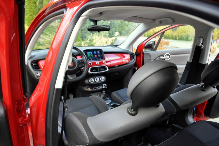 Fiat 500x 1.6i(110KM) Kolorowa Navi Parktronik Welur Chrom Reling I Wł Alu17"ASO zdjęcie 28