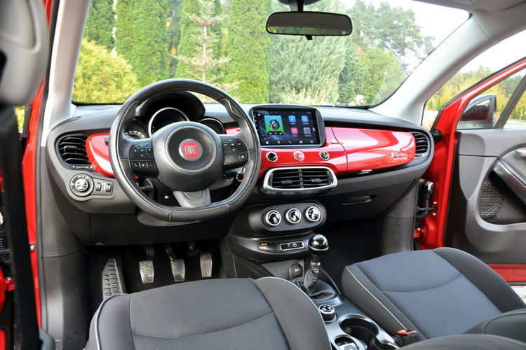 Fiat 500x 1.6i(110KM) Kolorowa Navi Parktronik Welur Chrom Reling I Wł Alu17"ASO zdjęcie 29