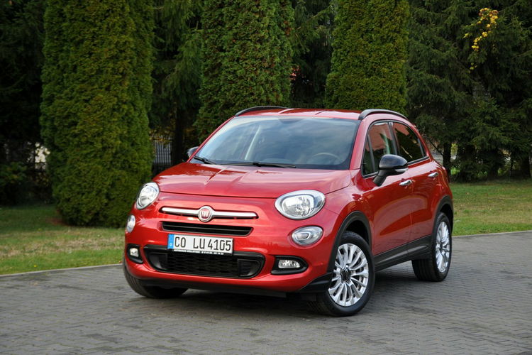 Fiat 500x 1.6i(110KM) Kolorowa Navi Parktronik Welur Chrom Reling I Wł Alu17"ASO zdjęcie 9