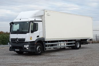 Mercedes ANTOS 1827 Kontener Sprowadzony Euro 6 Książka Serwisowa , 24 Euro Palety , Klima, Blokada Mostu, Półsypialka