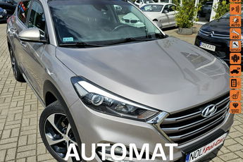 Hyundai Tucson panorama, navigacja, kamera, serwis, grzane fotele, nowe sprzęgło