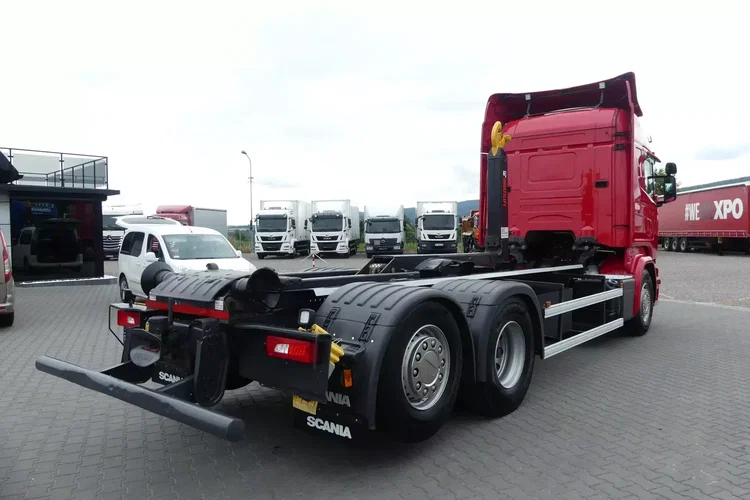 Scania R 490 / 6x2 / HAKOWIEC / HIAB MULTILIFT / RETARDER / EURO 6 / zdjęcie 10