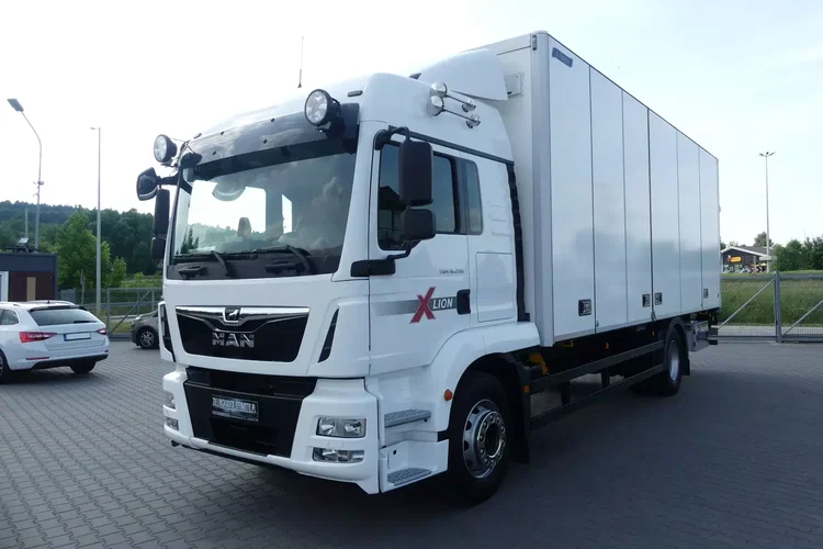 MAN TGM 18.290 / EURO 6 / KONTENER + WINDA / OTWIERANY BOK / zdjęcie 5