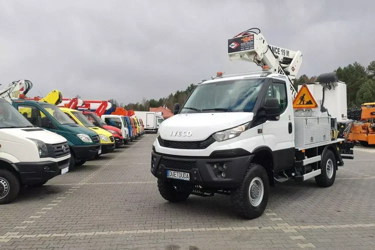 Iveco Daily 55S17W 4x4 Zwyżka 19m Versalift Lat 55 TB Time France zdjęcie 13