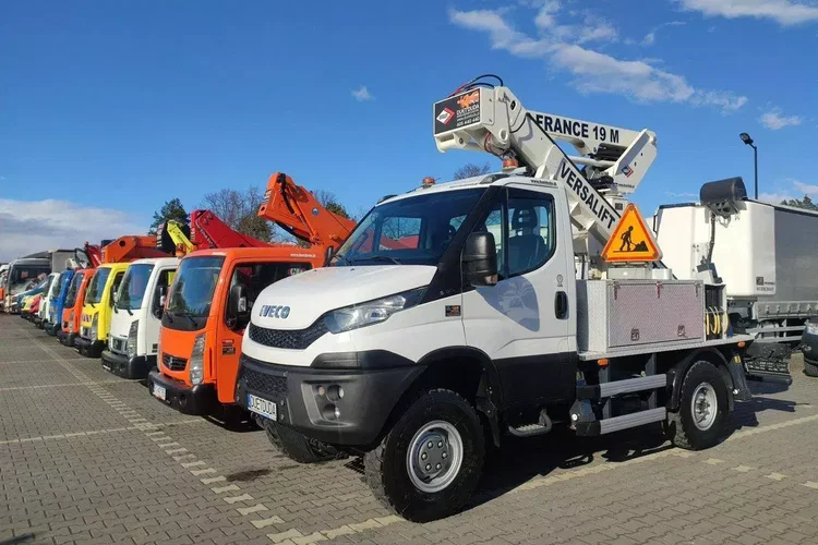 Iveco Daily 55S17W 4x4 Zwyżka 19m Versalift Lat 55 TB Time France zdjęcie 30