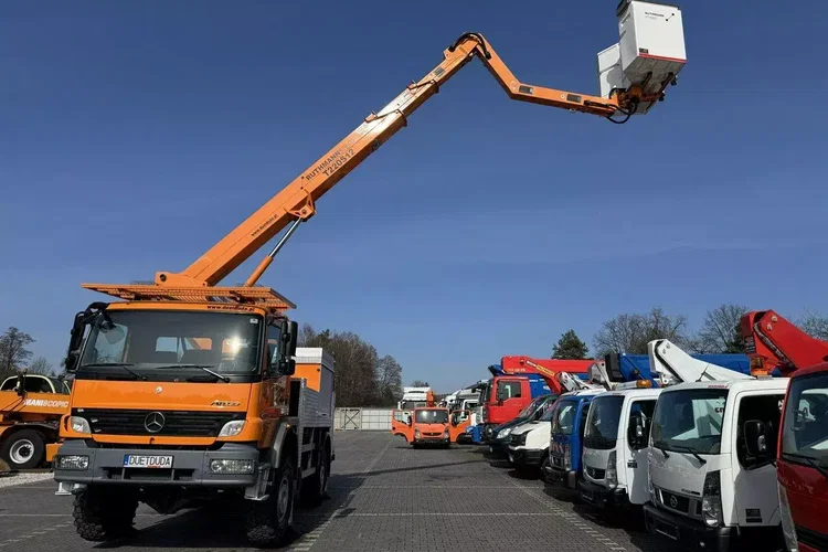 Mercedes Atego 1324 4x4 Zwyżka RUTHMANN STEIGER T220S12 Podnośnik Koszowy zdjęcie 3