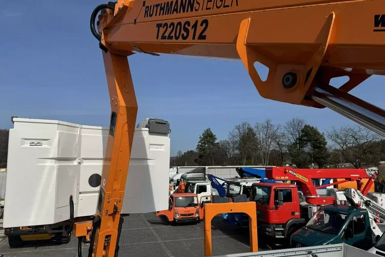 Mercedes Atego 1324 4x4 Zwyżka RUTHMANN STEIGER T220S12 Podnośnik Koszowy zdjęcie 7