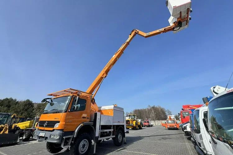Mercedes Atego 1324 4x4 Zwyżka RUTHMANN STEIGER T220S12 Podnośnik Koszowy zdjęcie 8