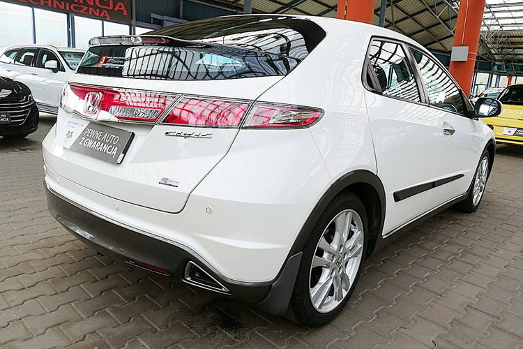 Honda Civic 1.8i 16V 140KM INSTALACJA GAZOWA do 2033 Roku Biała PERŁA Kraj Bezwyp zdjęcie 8