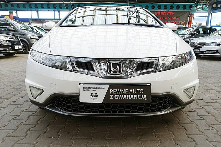 Honda Civic 1.8i 16V 140KM INSTALACJA GAZOWA do 2033 Roku Biała PERŁA Kraj Bezwyp zdjęcie 1