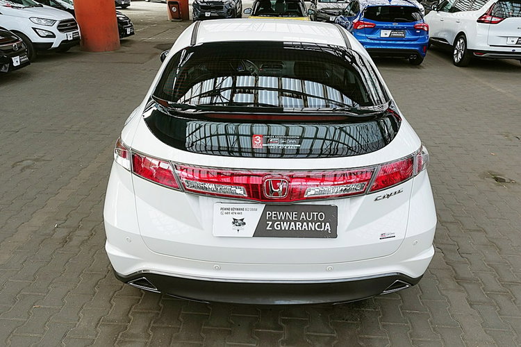 Honda Civic 1.8i 16V 140KM INSTALACJA GAZOWA do 2033 Roku Biała PERŁA Kraj Bezwyp zdjęcie 37