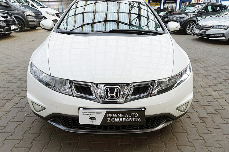 Honda Civic 1.8i 16V 140KM INSTALACJA GAZOWA do 2033 Roku Biała PERŁA Kraj Bezwyp zdjęcie 45