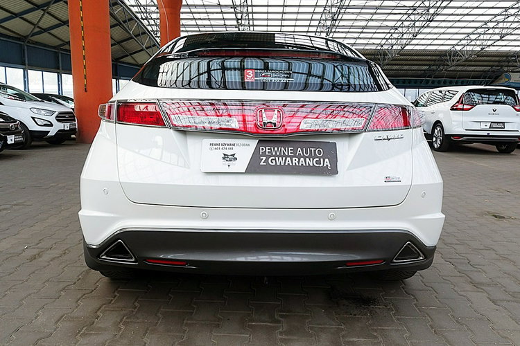 Honda Civic 1.8i 16V 140KM INSTALACJA GAZOWA do 2033 Roku Biała PERŁA Kraj Bezwyp zdjęcie 46