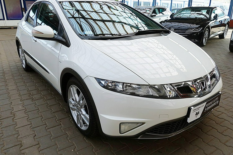 Honda Civic 1.8i 16V 140KM INSTALACJA GAZOWA do 2033 Roku Biała PERŁA Kraj Bezwyp zdjęcie 47