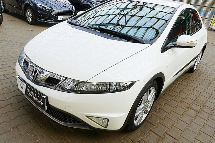 Honda Civic 1.8i 16V 140KM INSTALACJA GAZOWA do 2033 Roku Biała PERŁA Kraj Bezwyp zdjęcie 48