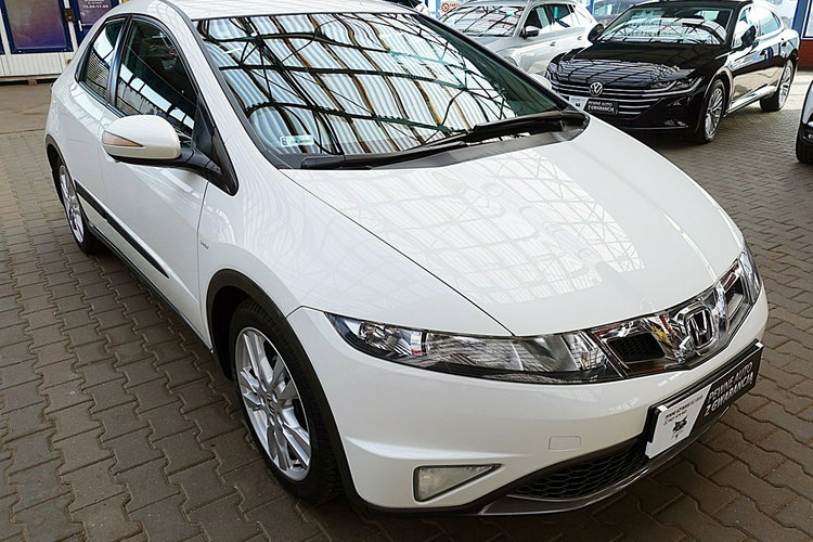 Honda Civic 1.8i 16V 140KM INSTALACJA GAZOWA do 2033 Roku Biała PERŁA Kraj Bezwyp zdjęcie 51