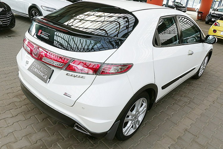 Honda Civic 1.8i 16V 140KM INSTALACJA GAZOWA do 2033 Roku Biała PERŁA Kraj Bezwyp zdjęcie 54