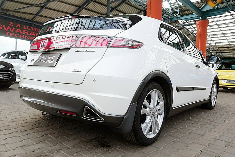 Honda Civic 1.8i 16V 140KM INSTALACJA GAZOWA do 2033 Roku Biała PERŁA Kraj Bezwyp zdjęcie 59