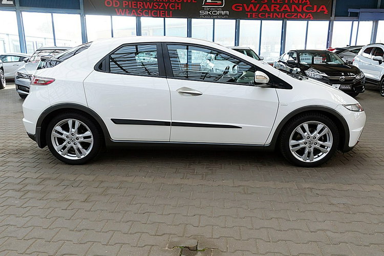 Honda Civic 1.8i 16V 140KM INSTALACJA GAZOWA do 2033 Roku Biała PERŁA Kraj Bezwyp zdjęcie 61